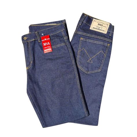 Kit Cal A Masculina Jeans Escura Tradicional Para Trabalho Reta