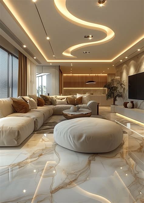 Simple Modern Gypsum Ceiling Design Ideas For Living Rooms Luxury