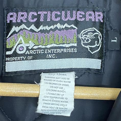 Vintage Arctic Cat Team Racing Arcticwear Black Depop