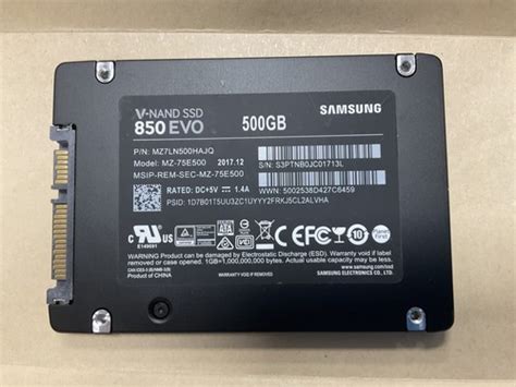 KIT SAMSUNG 850 EVO 500 GB SSD 2.5 INTERNAL SATA 540 MB/S (MZ-75E500BW)