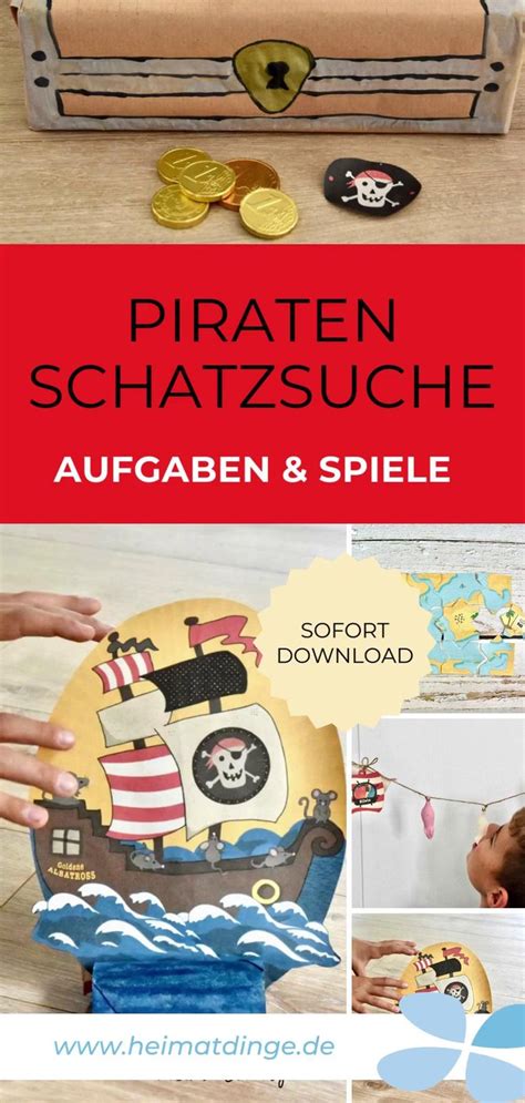 Kindergeburtstag Piratenparty Schatzsuche Zum Ausdrucken Video