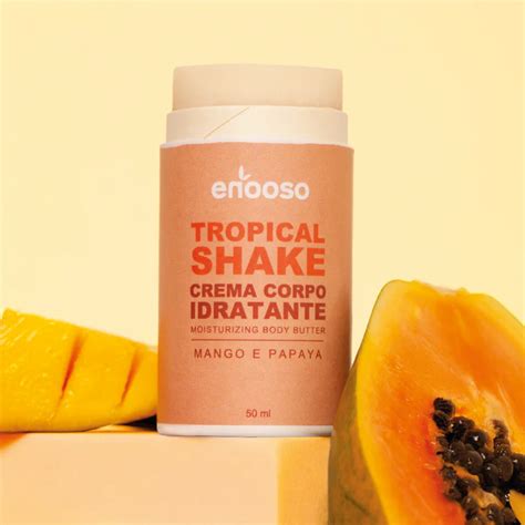 ENOOSO Crema Corpo Idratante - Mango e Papaya - Bio Boutique La Rosa Canina 