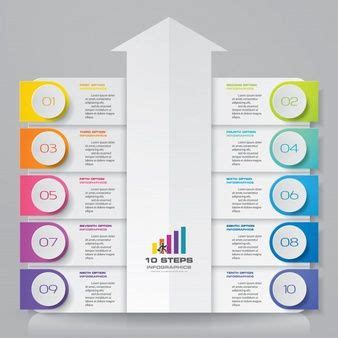 Elemento De Infogr Fico De Gr Fico De Linha Do Tempo Vetor Premium