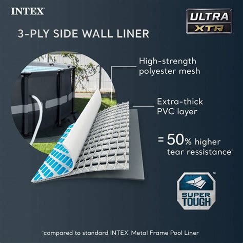 Intex Intex Ultra XTR Frame 18 X 52 Above Ground Swimming Pool With