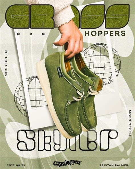 Grasshoppers Skyler Moss Poster Shoe Advertising Shoe Poster