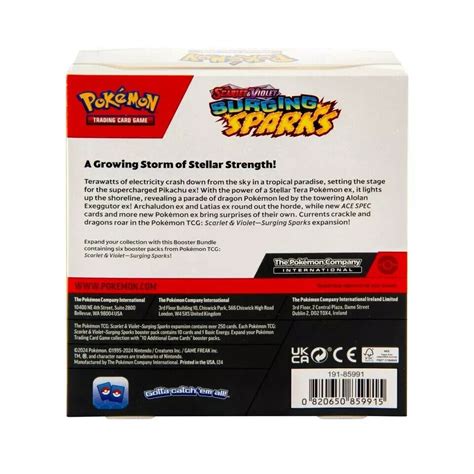 Pokemon Trading Card Games Scarlet Violet Surging Sparks Booster