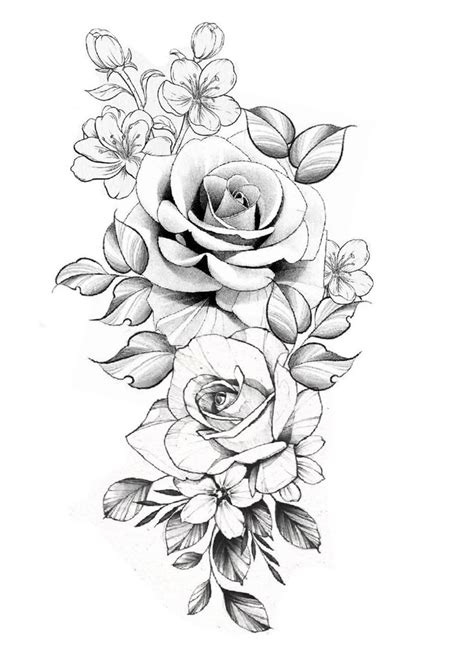 Pin By Pippa On Tattoo Ideas Rose Tattoo Sleeve Realistic Flower