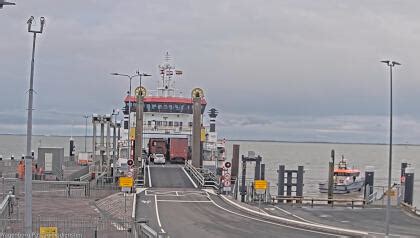 Holwert Puerto de ferry Países Bajos Live View