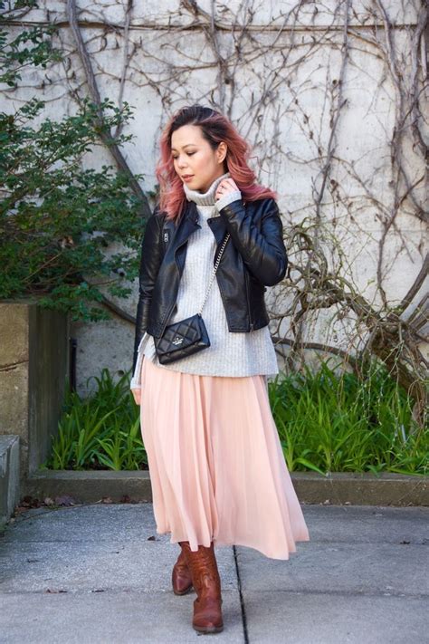 Pink Pleats And Some Self Reflection Pleated Skirt Outfit Outfits