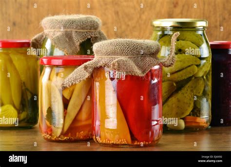 Composition jars marinated food hi-res stock photography and images - Alamy 