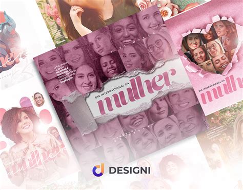 Social Media Dia Da Mulher Behance