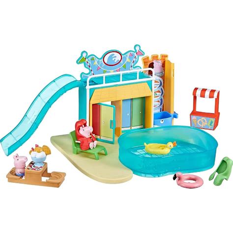 peppa pig toys peppas waterpark playset playset   figures