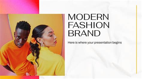 Modern Fashion Brand Presentation