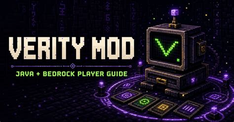verity mod java edition forge neoforge guide