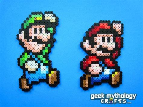 Super Mario Bros 2 Sprites Hama Beads Mario Perler Bead Disney