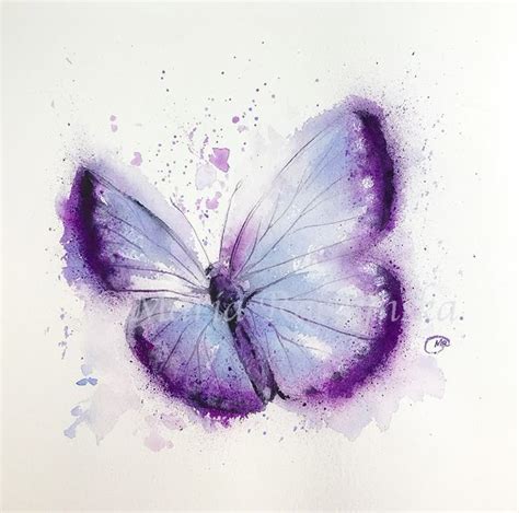 Pin By Baekhyun On Draw Butterfly Art Painting Butterfly Watercolor