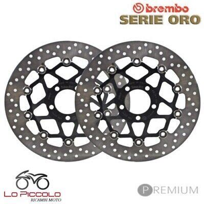 Par De Discos De Freno Delantero Brembo Serie Oro Flotando Kawasaki