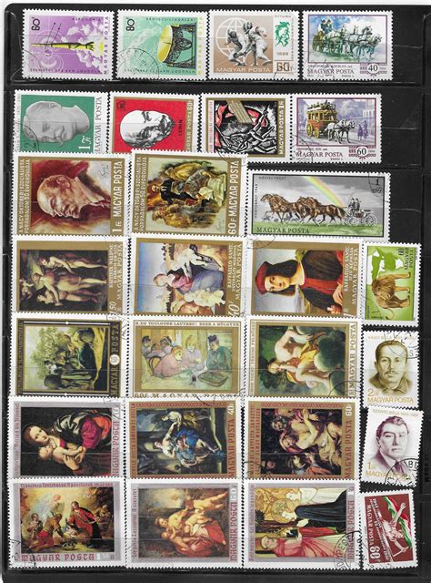 Hungary Collection Of Different S Cto Commemorative Stamps