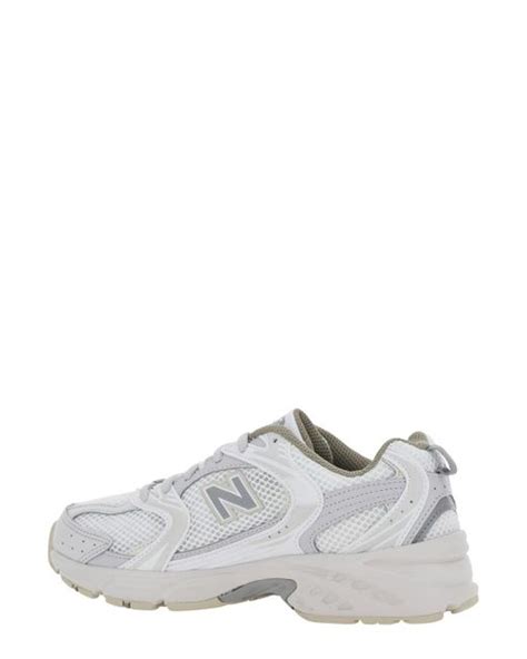 New Balance 530 Sneaker With Mesh Design And Side Logo In White Lyst UK