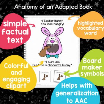 Easter Adapted Book Special Education Spring Bunny Matching Activity