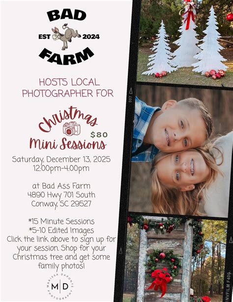 Christmas Mini Sessions, Conway, SC, 13 December 2025 | AllEvents