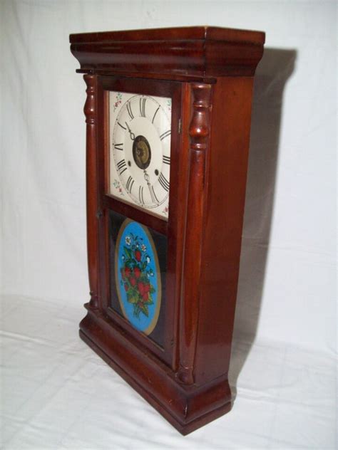 Seth Thomas Mantel Clock Key Wind Pendulum Weighted Movement Does