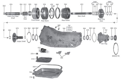 4 80e Transmission Assembly Diagram 4l80e Transmission Diagr