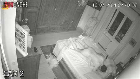 Naked Italian Couple Having Fun In The Night Hidden Tape