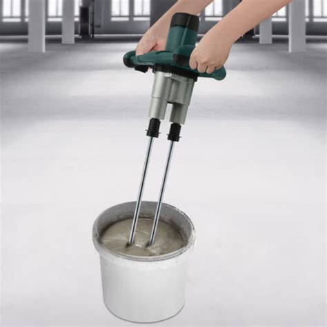 Portable Electric Handheld Concrete Mixer Drill 2800W Paint Cement