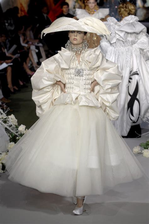 Coco Rocha Christian Dior Fall Winter 2007 Haute Couture Runway