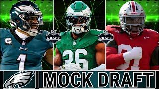 Post Nfl Combine Philadelphia Eagles Round Nfl Mock Draft Morec