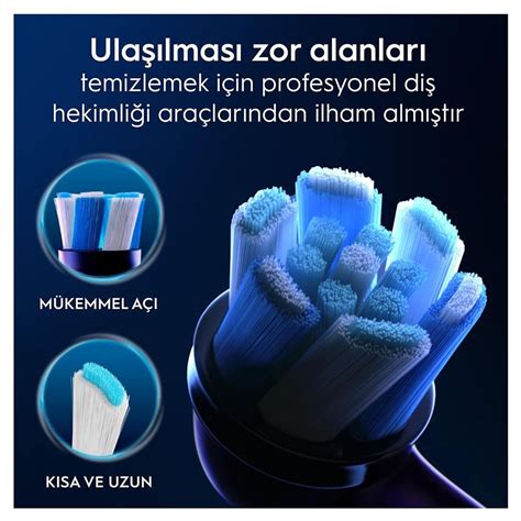 Oral B Io Clean Black Li Di F R As Yedek Ba L K Vatan Bilgisayar