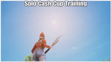 Solo Cash Cup Training YouTube