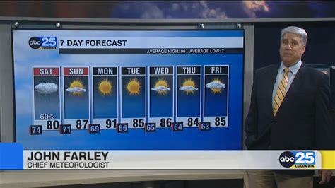 ABC COLUMBIA NEWS 7 DAY FORECAST - ABC Columbia