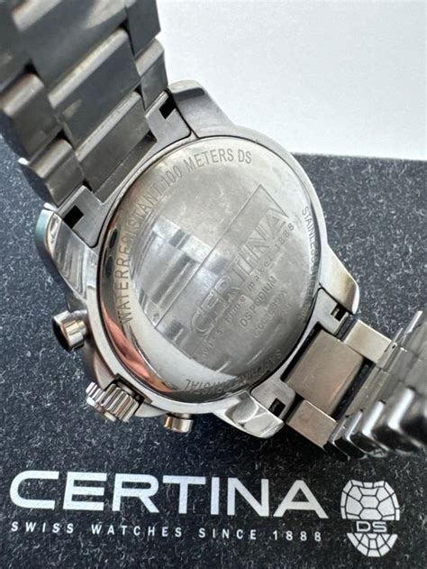 Certina Ds Podium Chronograph Mm Stahl Top Acheter Sur Ricardo