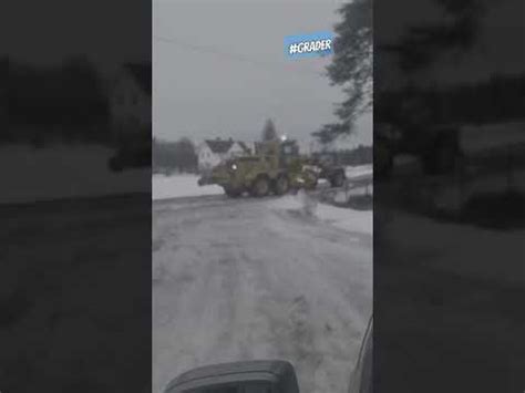 Grader Construction Road Sound Passion Snow Winter Snowplow