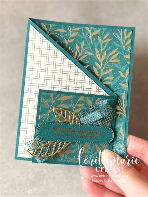 Saturday Blog Hop Zig Zag Folds Fancy Fold Card Tutorials Fancy