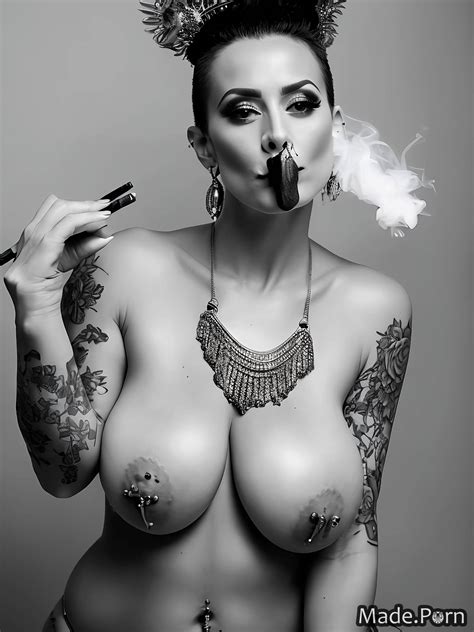 Porn Image Of Piercing Smoking Lipstick Mohawk Tattoos Babe Created