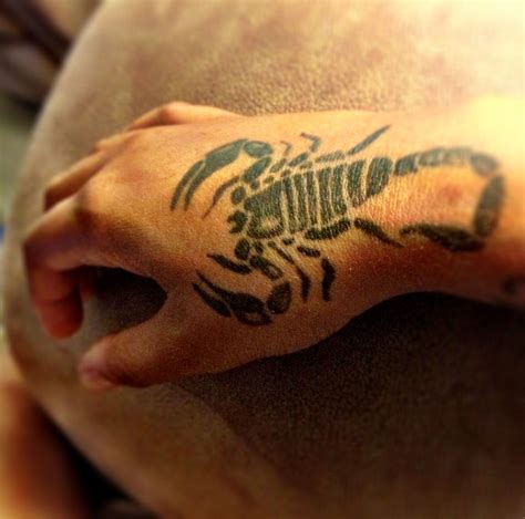 Scorpion Hand Tattoo Media Rpgsite