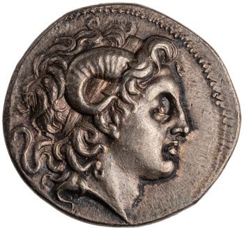 American Numismatic Society Silver Tetradrachm Of Lysimachus