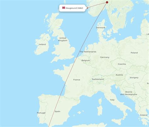 All Flight Routes From Marrakech To Haugesund RAK To HAU Flight Routes