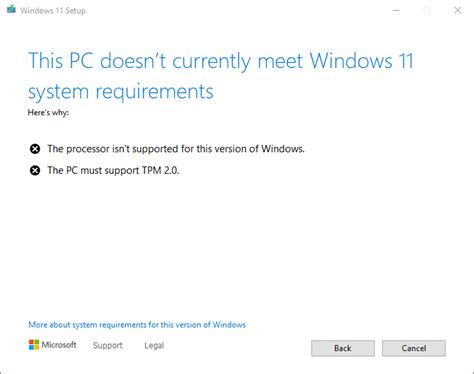 Upgrading Windows To Windows Without Tpm On Unsupported