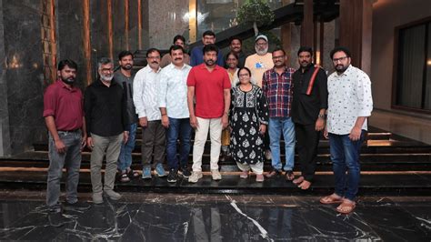 Chiranjeevi Pledges Support to TFJA for Film Journalists' Welfare ... 