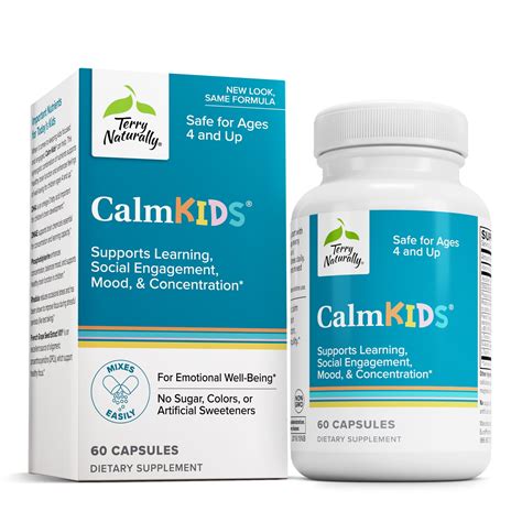 terry naturally calm kids  capsules childrens calming supplement