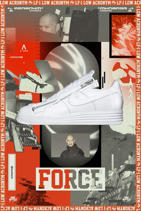 Behind The Design: Lunar Force 1 Acronym. Nike SNKRS