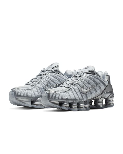 Shox Tl Pure Platinum And Metallic Silver Ar