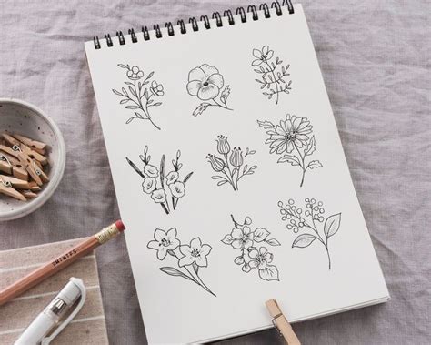 Floral Doodles Step By Step