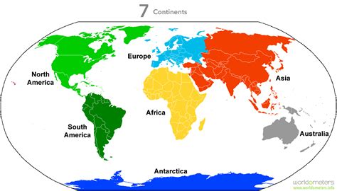 How Many Continents Are On Earth Elly Annaliese