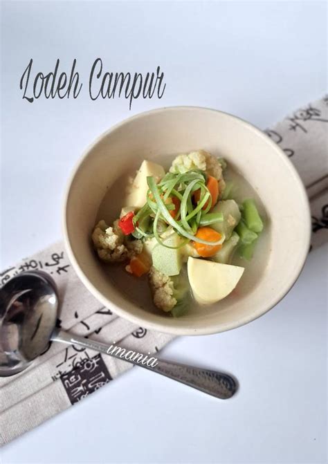 Resep Sayur Lodeh Campur Oleh Imania Rosida Cookpad