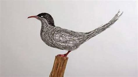 stunning wire art birds